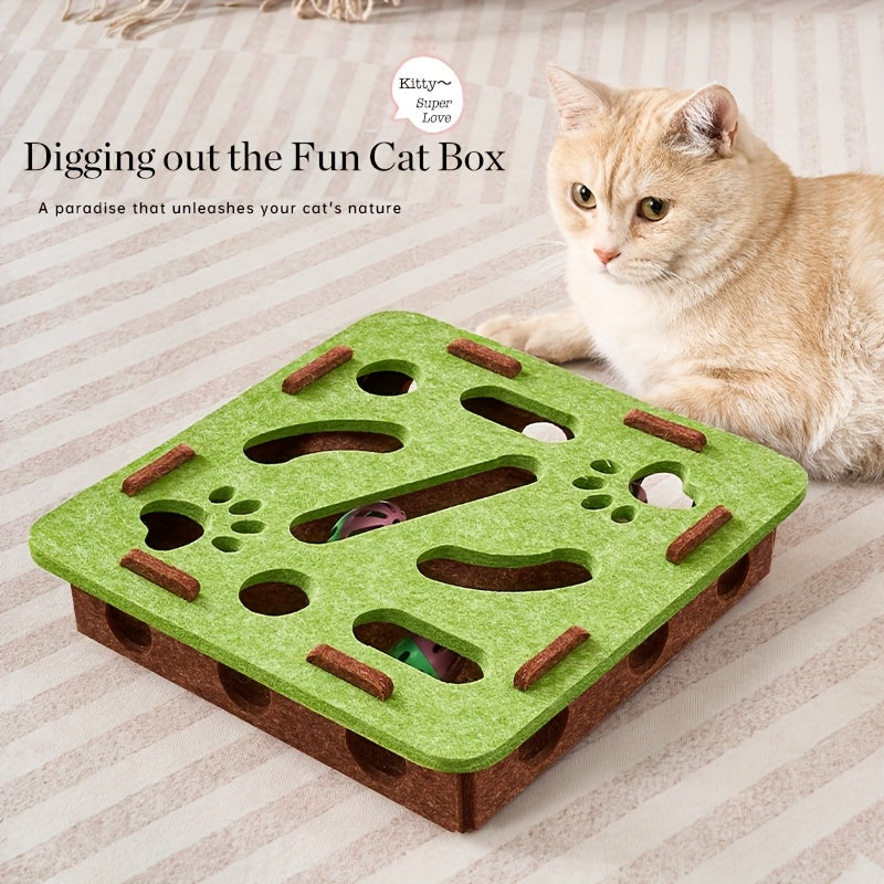 Purrfetti Cat Fun Scratch & Hunt Box