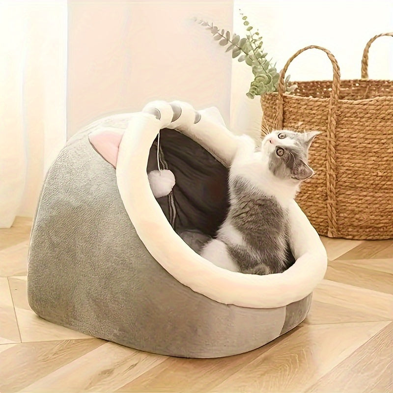 Purrfetti Cozy Cave Cat Bed
