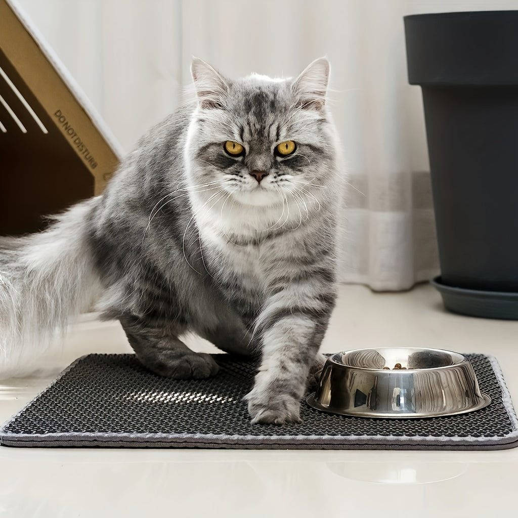 Purrfetti Honeycomb Cat Litter Mat