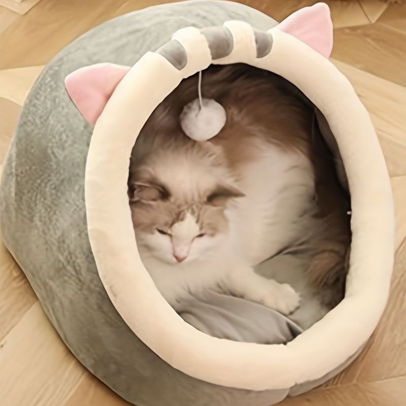 Purrfetti Cozy Cave Cat Bed