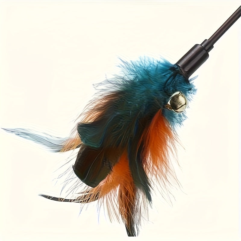 Purrfetti Interactive Feather Wand Set