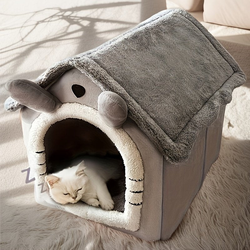 Purrfetti Winter Warm Cat House