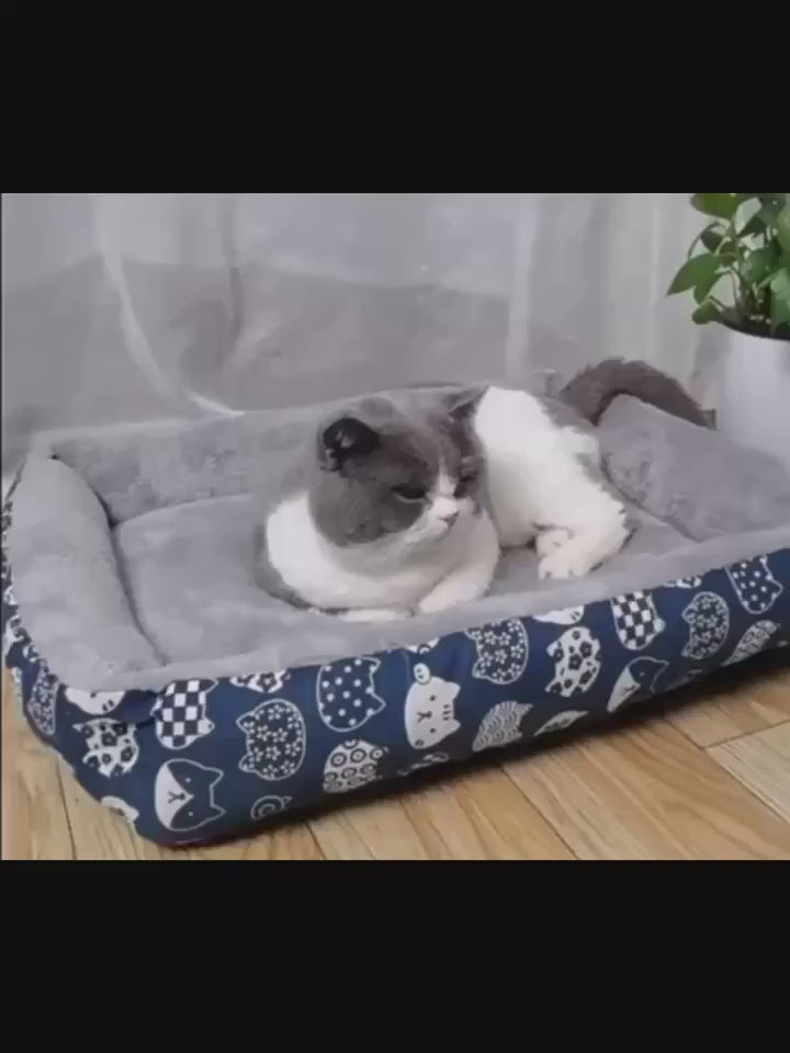 Purrfetti Super Soft Cat Sofa Bed