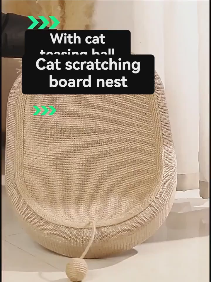 Purrfetti Sisal Scratch Lounge & Bed